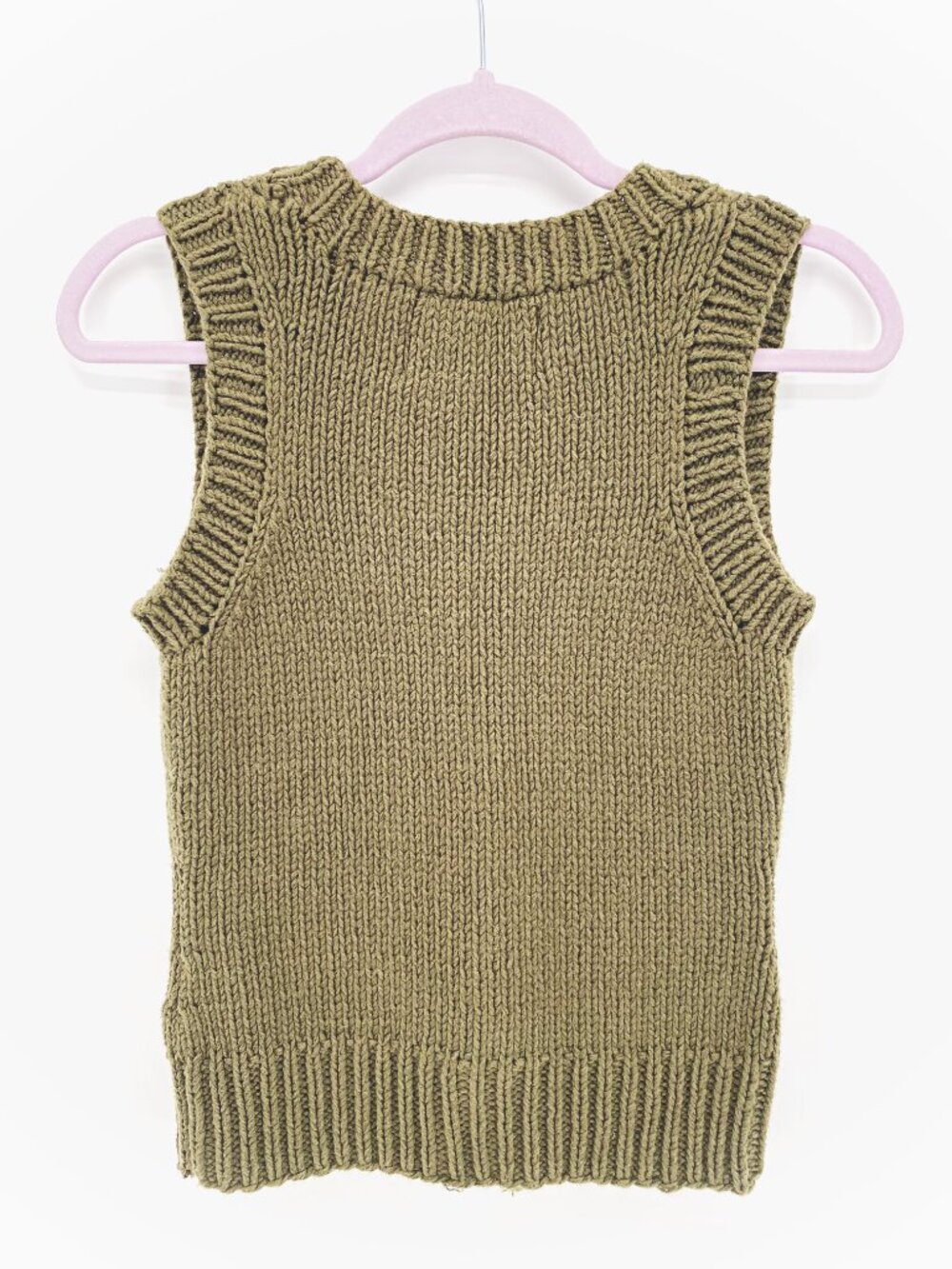 Like, Love Chunky Knit Sweater Vest - Picture 4 of 6